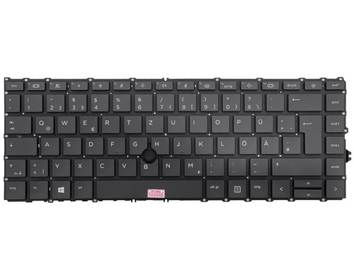 Keyboard trackpoint with - de,